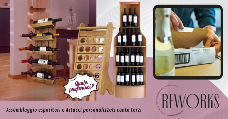 Assemblaggio Espositori e Astucci Personalizzati Conto Terzi a Verona