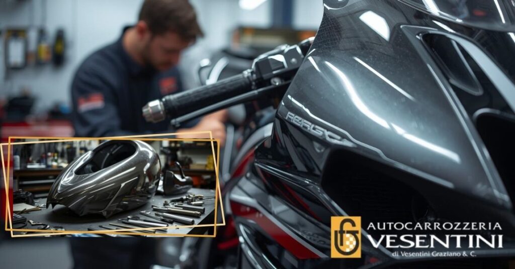 A chi rivolgersi per riparazione carrozzeria moto a Verona da Autocarrozzeria Vesentini
