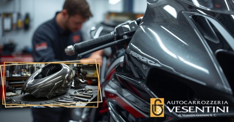 A chi rivolgersi per riparazione carrozzeria moto a Verona da Autocarrozzeria Vesentini