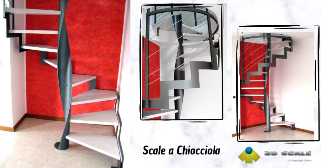 Ditta specializzata nella messa in opera di scale a chiocciola a Verona a 3D Scale
