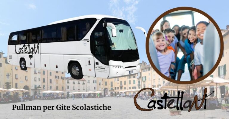 Noleggio pullman con autista per gite scolastiche a Verona con Castellani
