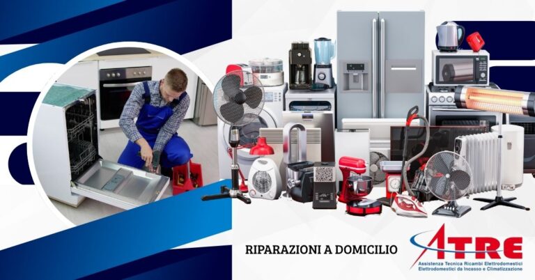 Riparazione piccoli e grandi elettrodomestici a domicilio a Verona da Atre